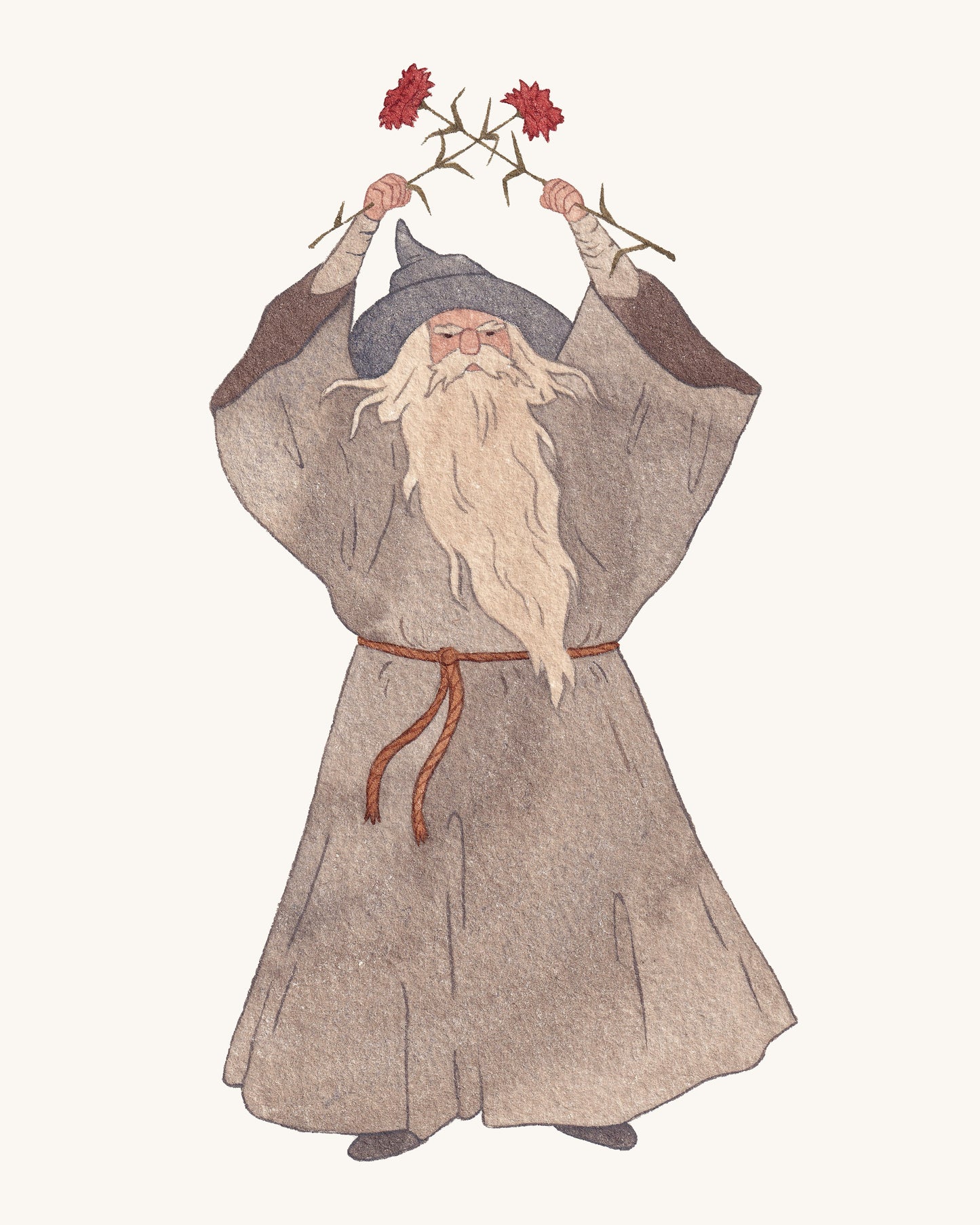 Gandalf With Carnations