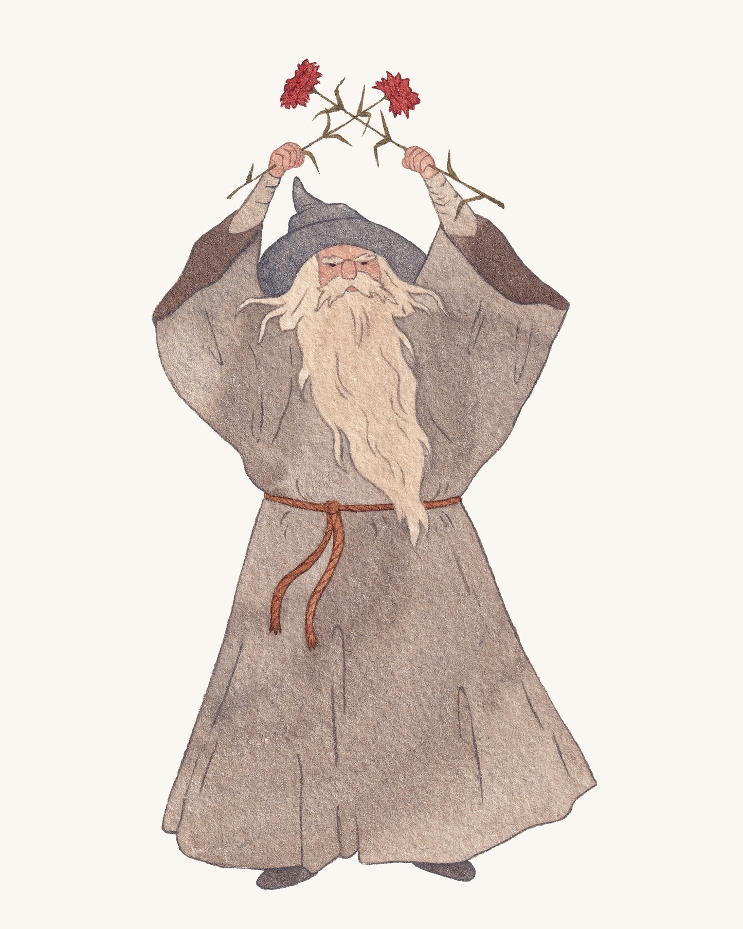 Gandalf with Carnations (Original)