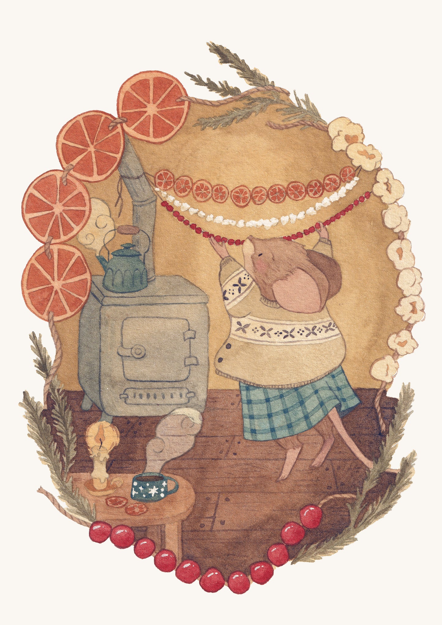 Decorating the burrow