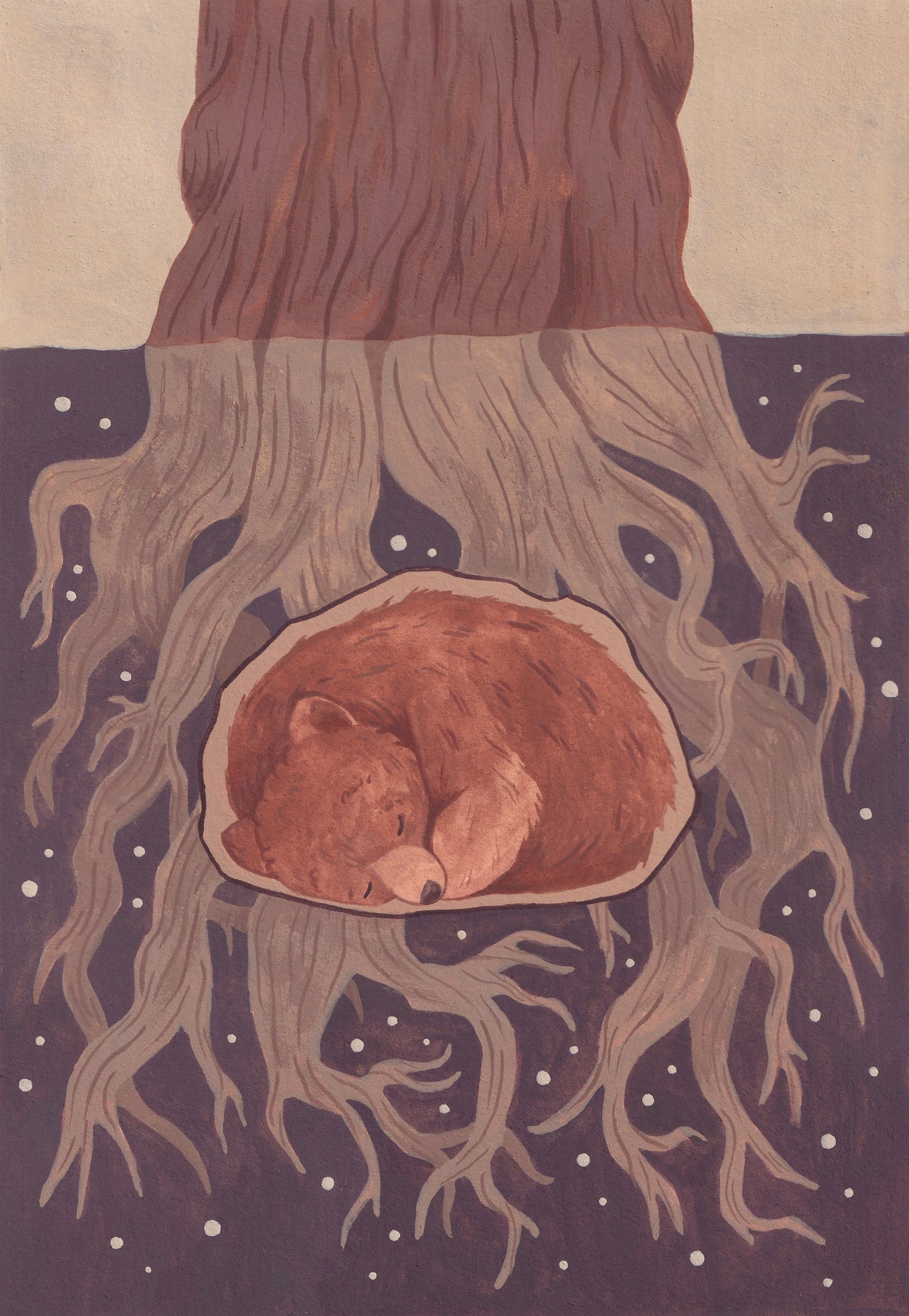 Peachtober · Bear (Original)