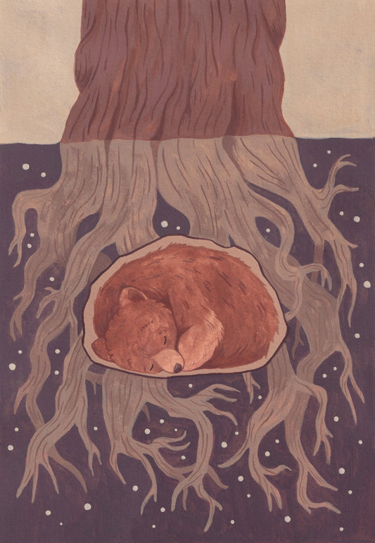 Peachtober · Bear (Original)