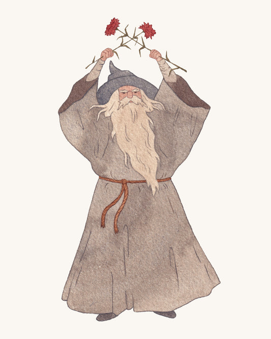 Gandalf With Carnations