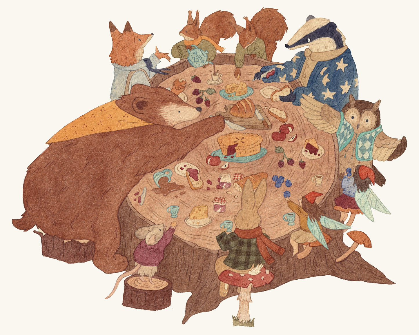 Woodland brunch