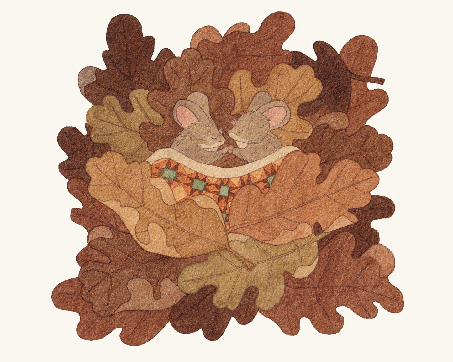 Between the Leaves