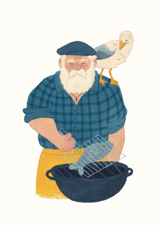 Peachtober · Seagull (Original)