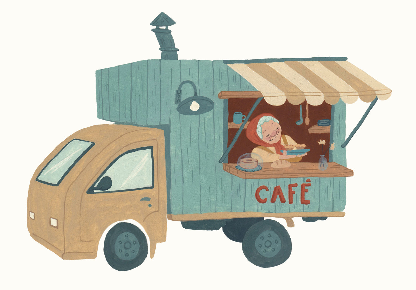 Peachtober · Truck (Original)